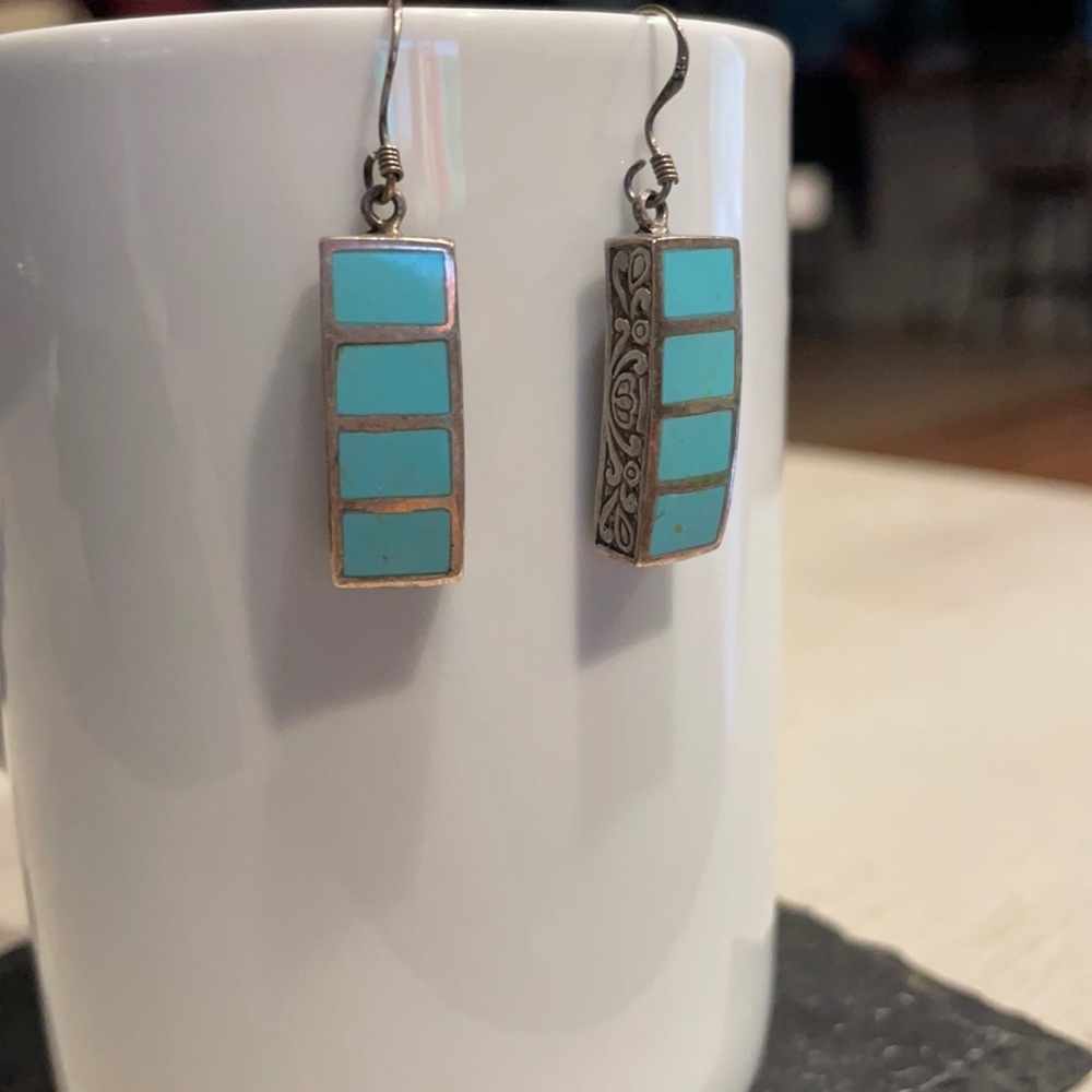 Turquoise earrings